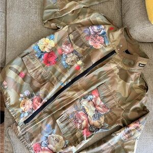 Floral Camouflage Jacket